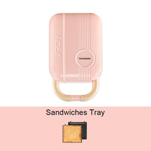 Sandwich Maker - Waffle Donut Cookies & Pancake Cooker & Toaster