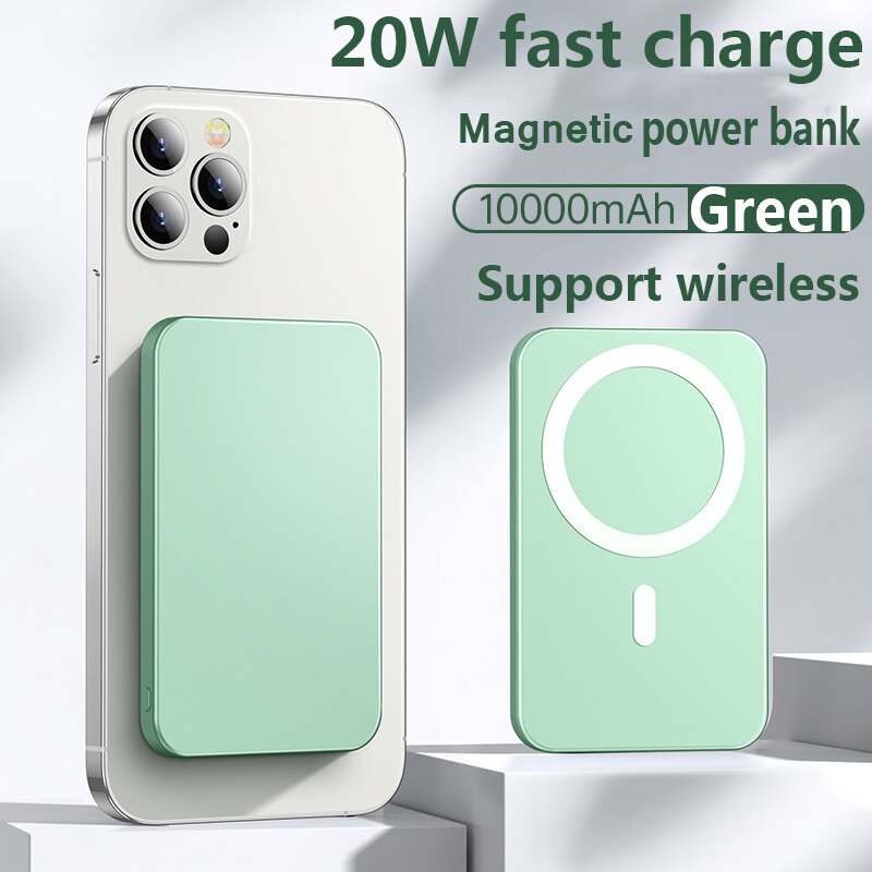 Portable Magnetic Power Bank Fast Charging Powerbank - OZN Shopping