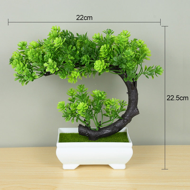 Artificial Plants Bonsai Small Tree Pot