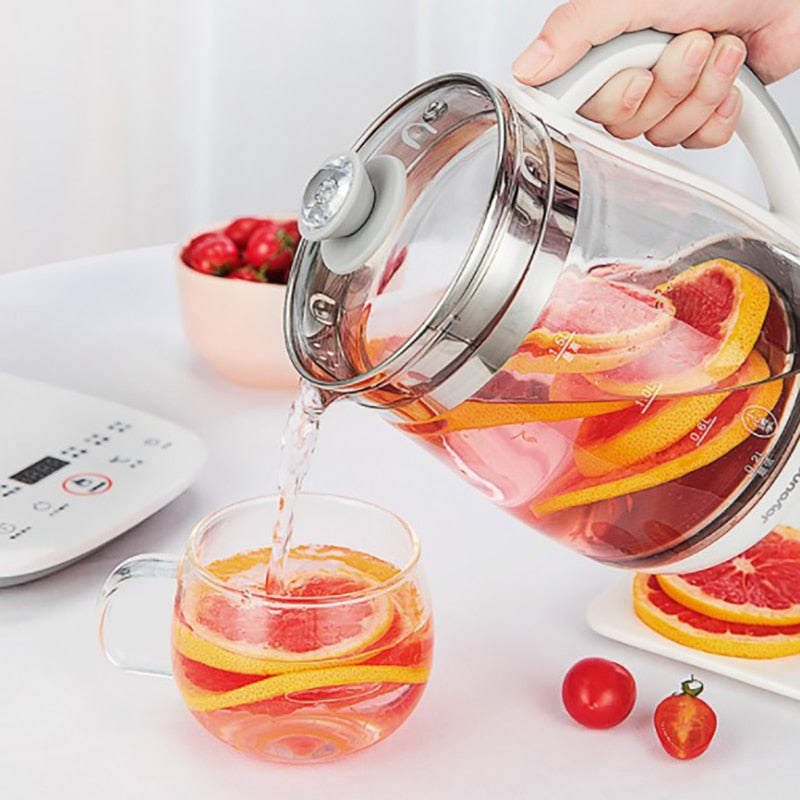 Household Electric Kettle Automatic Glass Health Preserving Pot Portable Mini Multi Cooker Tea Dessert Cooker - OZN Shopping