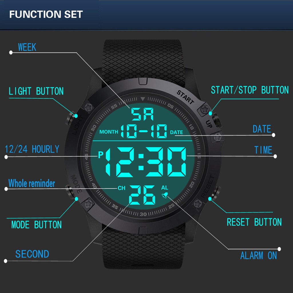 Fashion Digital Watch - OZN Shopping