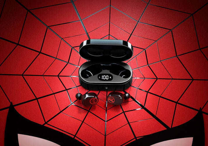 Marvel Wireless Bluetooth Earphones Iron man, Spiderman & Captain America - OZN Shopping