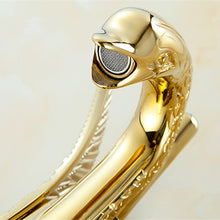 Load image into Gallery viewer, New Design Swan Faucet - Gold Plated Wash Basin Taps - OZN Shopping
