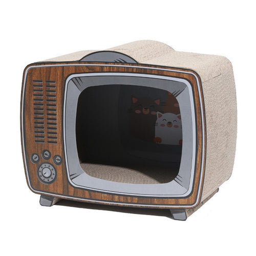 Television Cat Bead Scratch Board Pad