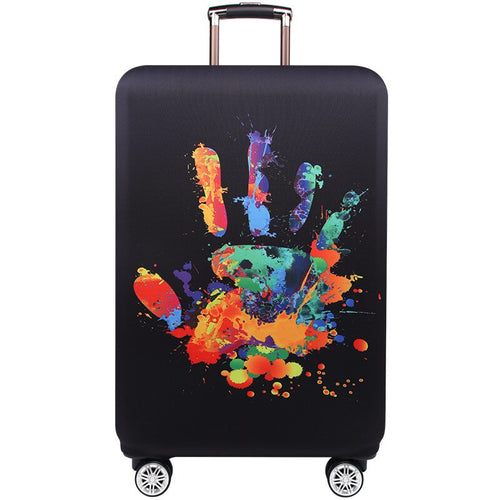 Rain Forest Color Luggage Protective Cover