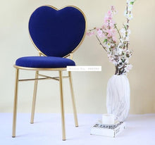 Load image into Gallery viewer, Modern Class Love Heart Shape Soft Seat Chair  ( Free Delivery ) - OZN Shopping
