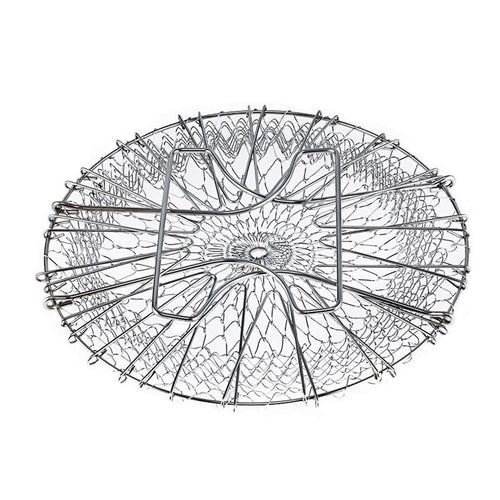 Foldable Steam Rinse Fry Basket Strainer - OZN Shopping