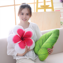 Load image into Gallery viewer, Plant Leaves  &amp; Flower Pillow - OZN Shopping
