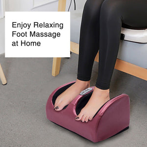 Foot Massage Machine Electric Shiatsu Foot Massager Heating Therapy Foot Massage Roller for Relief Leg Fatigue Women Men Gift - OZN Shopping