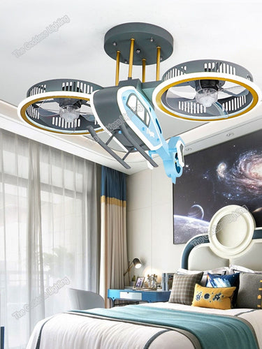 AirPlane LED Chandelier Ceiling Lamp Decor Light