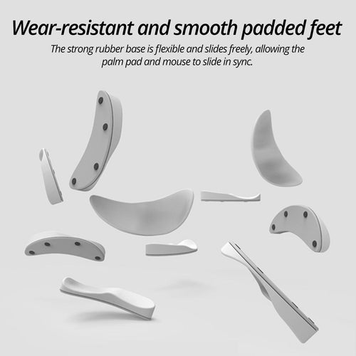 Ergonomic Handguard Mouse Pad G80 Silicon Gel Non-Slip Streamline Wrist Rest Support Mat Computer Mousepad For Office Gaming PC - OZN Shopping