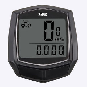 Waterproof Bike Computer With LCD Digital Display Bicycle Odometer Speedometer Cycling Wired Stopwatch Riding Accessories - OZN Shopping
