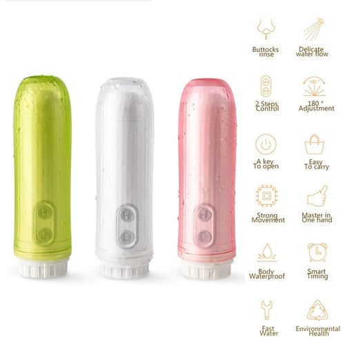 Portable Bidet Travel IPX7 Waterproof Electric Bidet Sprayer with Automatic Decompression - OZN Shopping