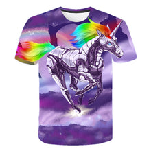 Load image into Gallery viewer, Unicorn T-shirt - OZN Shopping
