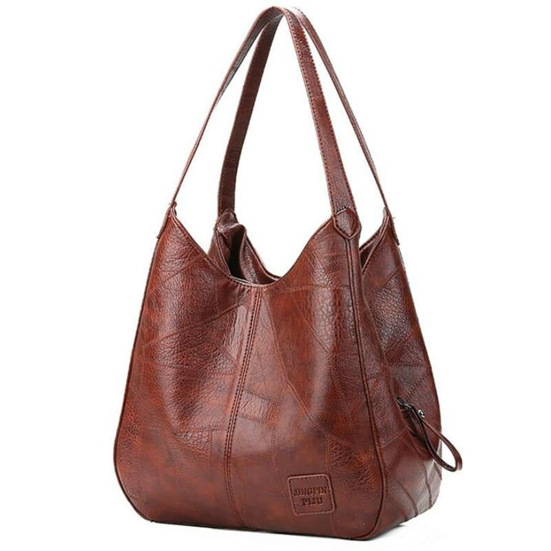 Leather Vintage Women Hand Bag - OZN Shopping