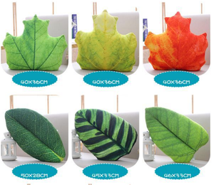 Plant Leaves  & Flower Pillow - OZN Shopping