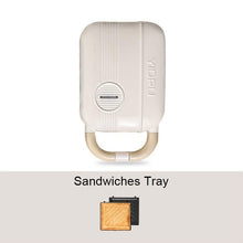 Load image into Gallery viewer, Sandwich Maker - Waffle Donut Cookies &amp; Pancake Cooker &amp; Toaster
