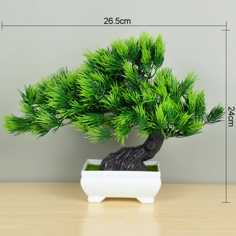 Artificial Plants Bonsai Small Tree Pot