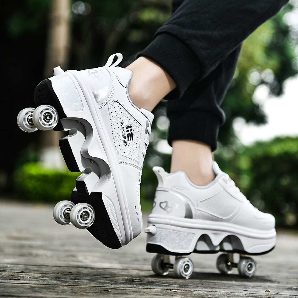 Flash Shoes Roller Skates