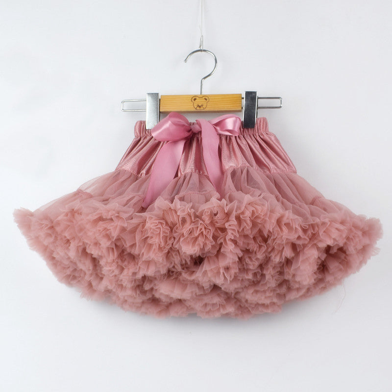 Girl Kids Fluffy Skirt Ballerina Party Clothes - OZN Shopping