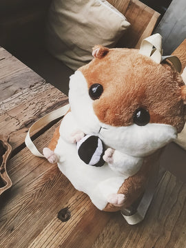 Squirrel Plush Backpacks