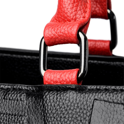 Ladies Quality Leather Letter Shoulder Bags