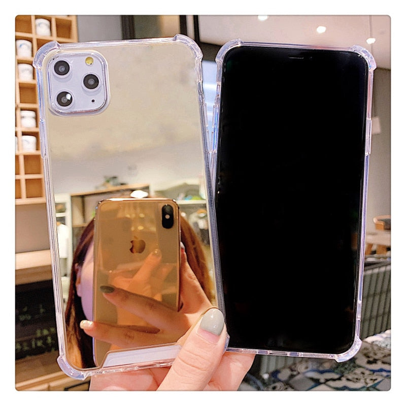 Luxury Clear  Mirror Iphone Case - OZN Shopping