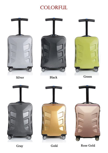 Scooter travel suitcase - travel backpack luggage on wheels - OZN Shopping