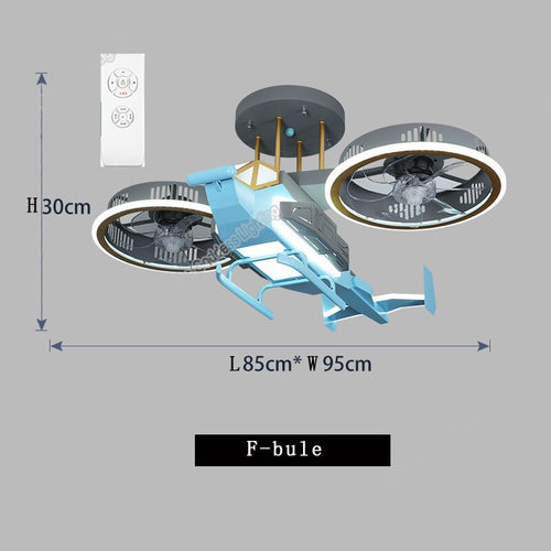AirPlane LED Chandelier Ceiling Lamp Decor Light