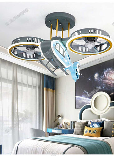 AirPlane LED Chandelier Ceiling Lamp Decor Light