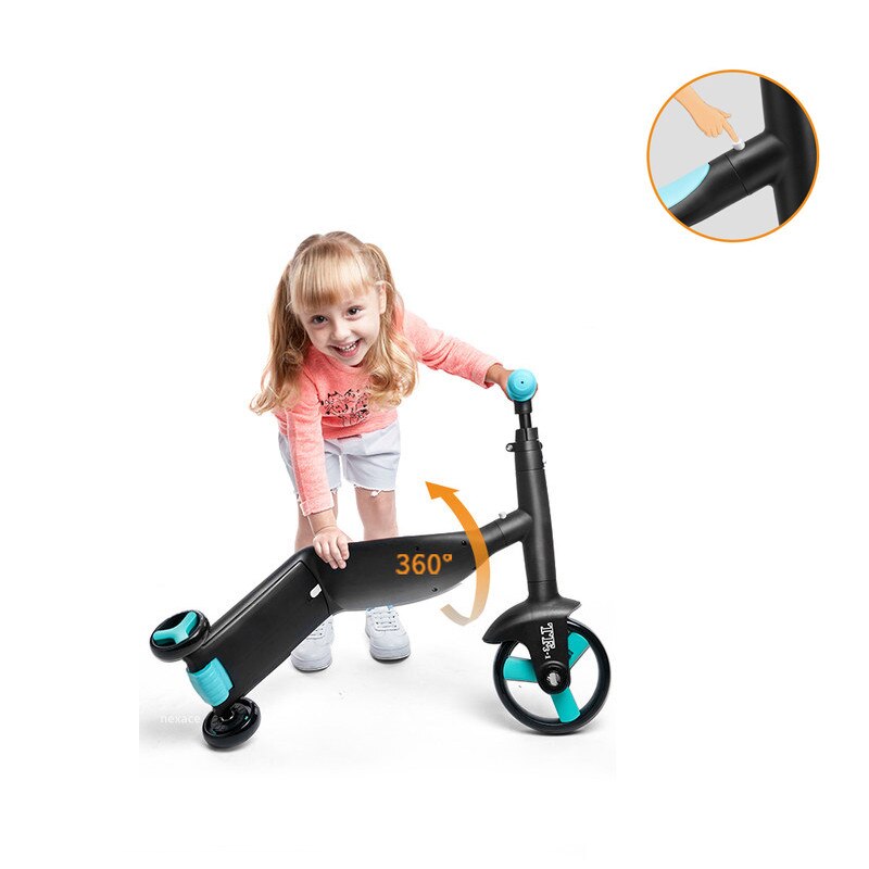 Children Scooter Tricycle Baby 3 In 1 Balance Kids Bike Ride - OZN Shopping