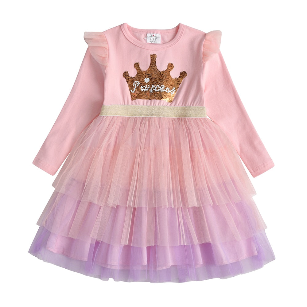 Girls Princess Dress - OZN Shopping