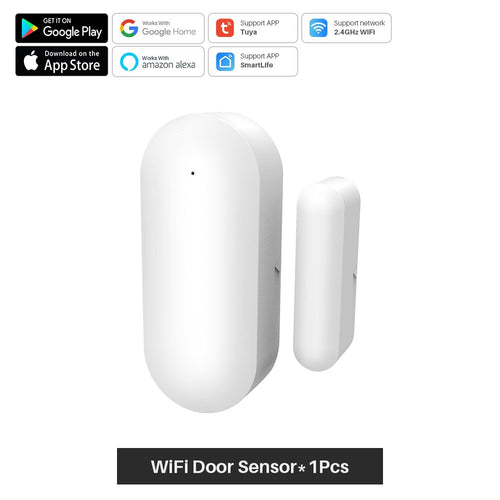 Door Sensor Open Close Detector with Smartlife APP Notification