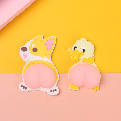 Fridge Sticker Door Wall Protector Anti Scratch Stopper Funny Animals