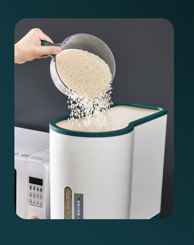 Automatic Rice Beans Pasta Cereals Oat  Dispenser  Storage Box - OZN Shopping