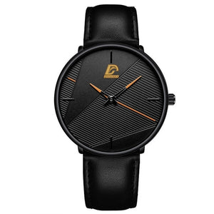 Fashion  Classic Black Men Watch - OZN Shopping