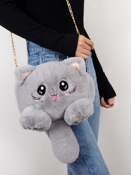 Fashion Plush Animal Design Bags