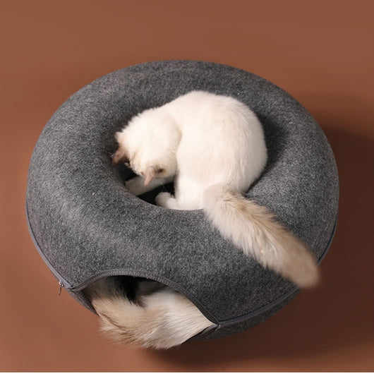 Cat Donut Bed Tunnel Toy - OZN Shopping