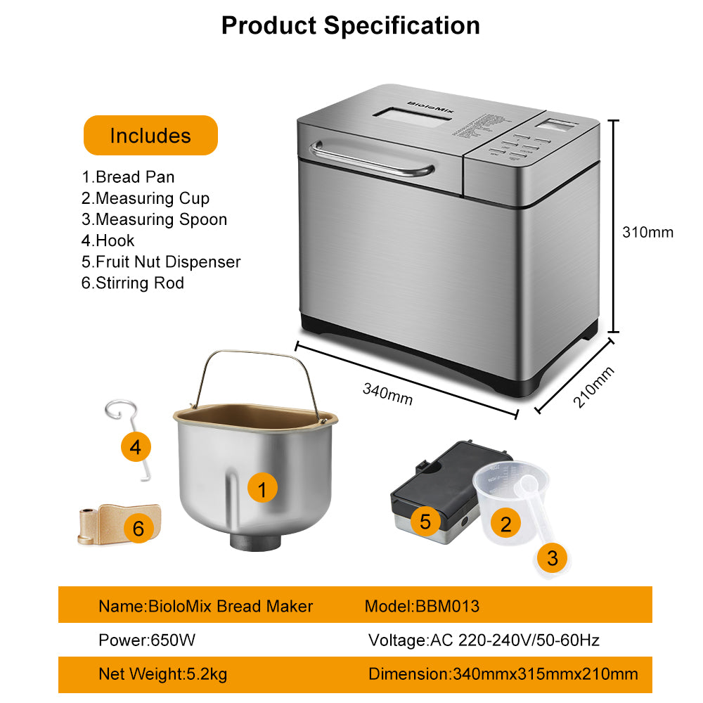 Bread Maker Fully Automatic Machine