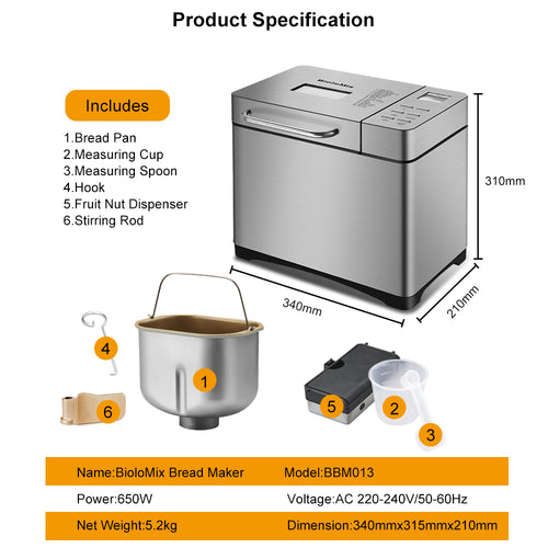 Bread Maker Fully Automatic Machine