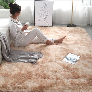 Fur Carpet Printed  Floor Fluffy Mats - OZN Shopping