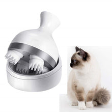 Load image into Gallery viewer, Electric Cat Head Massager Dog Pet Massage Machine Vibrating Scalp Charging Kneading Health Care Cat Comb Supplies Accessories - OZN Shopping
