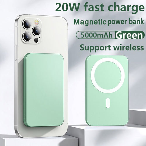 Portable Magnetic Power Bank Fast Charging Powerbank - OZN Shopping