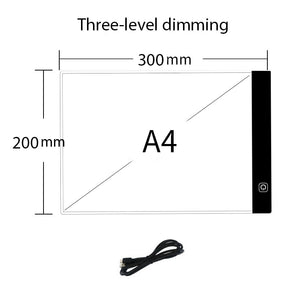 Led Drawing Copy Pad Board Children's  Educational Pad - OZN Shopping