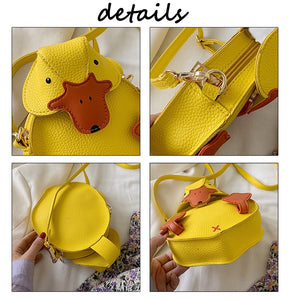 Cute Cartoon Duck Ladies Shoulder Bag - OZN Shopping