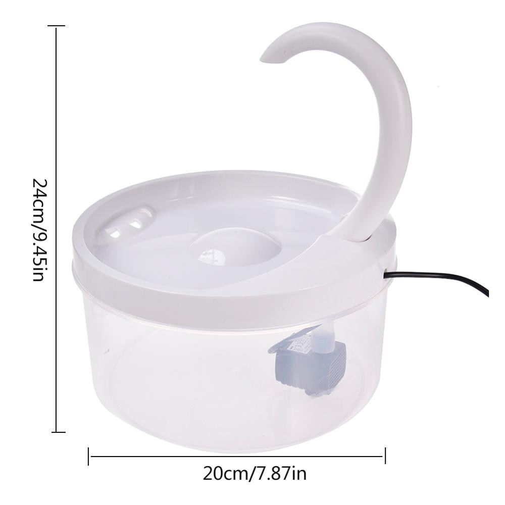 2L Pet Water Fountain Swan Neck Pet Cat Dog Automatic Drinking Fountain Water Dispenser For Cats Dogs - OZN Shopping