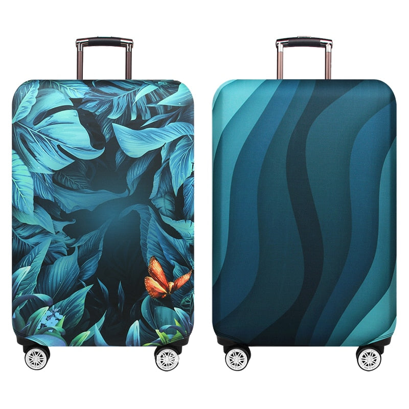 Rain Forest Color Luggage Protective Cover