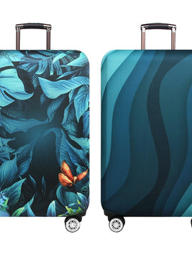 Rain Forest Color Luggage Protective Cover