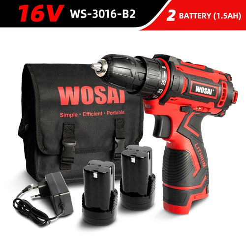 Cordless Drill Electric Screwdriver Mini Wireless Power Driver DC Lithium-Ion Battery 3/8-Inch - OZN Shopping