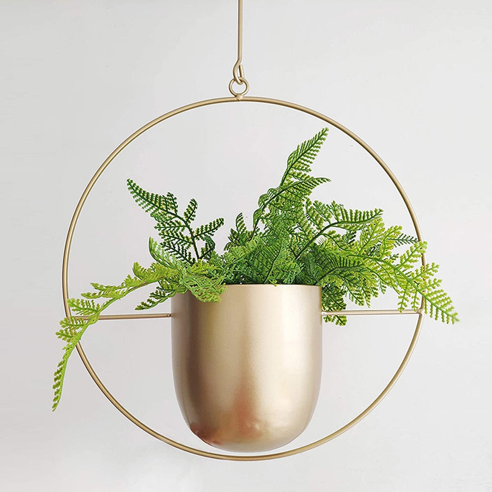 Hanging Flower Pot Decorative  Wall Hanging Flower Pot - OZN Shopping